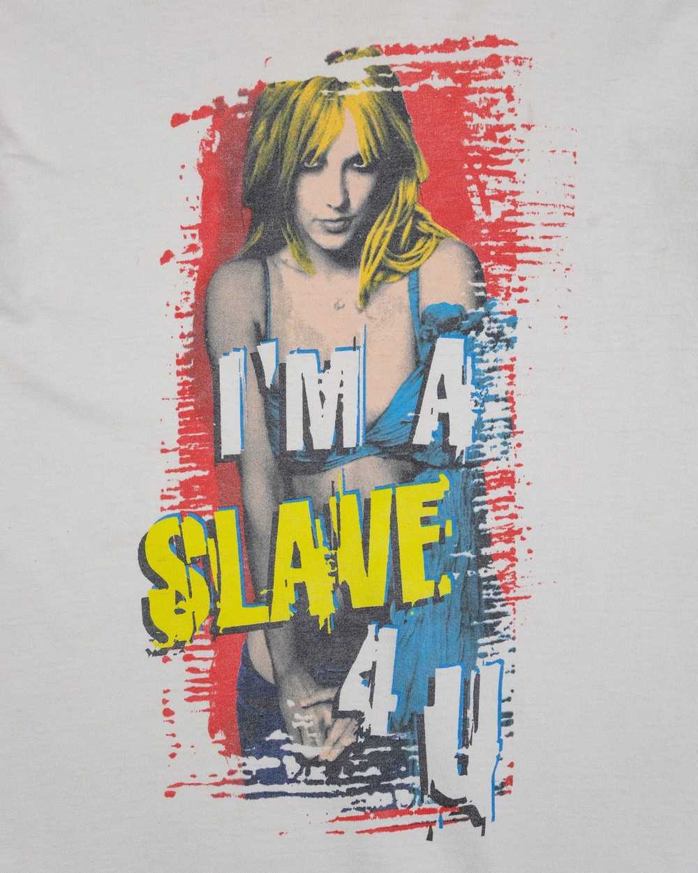 Band Tees × Vintage Britney Spears "I'm a Slave 4… - image 3