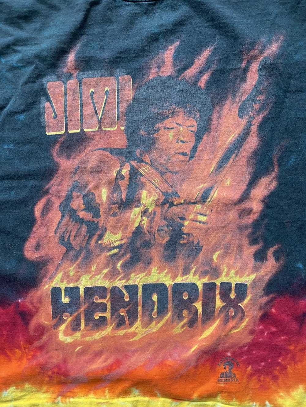 Jimi Hendrix × Liquid Blue × Vintage Vintage Jimi… - image 3