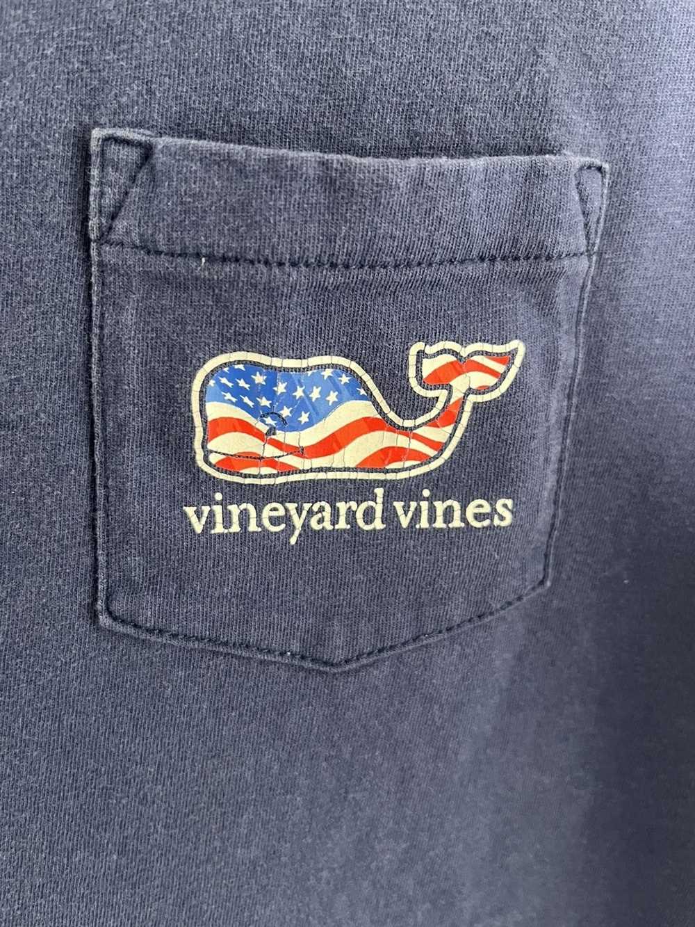 Vineyard Vines Vinyard Vines American Flag Logo T… - image 2