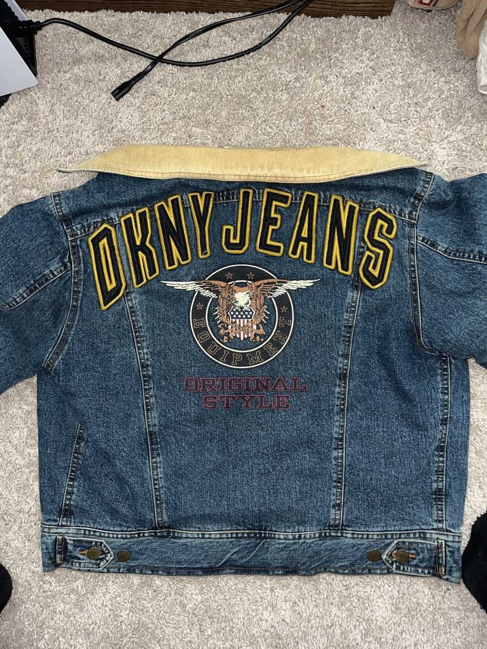 DKNY Vintage DKNY denim jacket - image 3