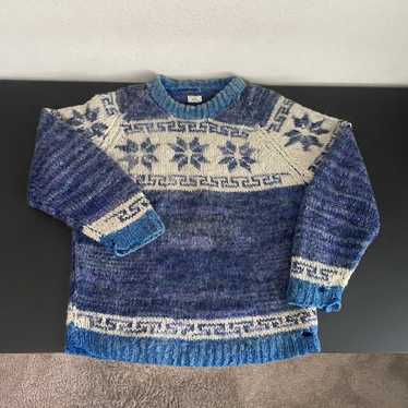 Vintage 100% WOOL SWEATER - image 1