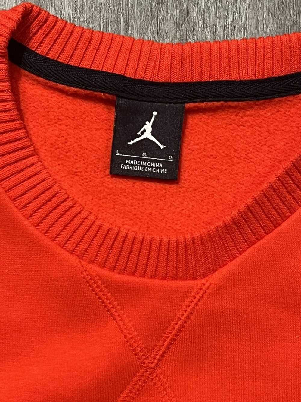 Jordan Brand Jordan Brand Air Jordan Red Crewneck… - image 4