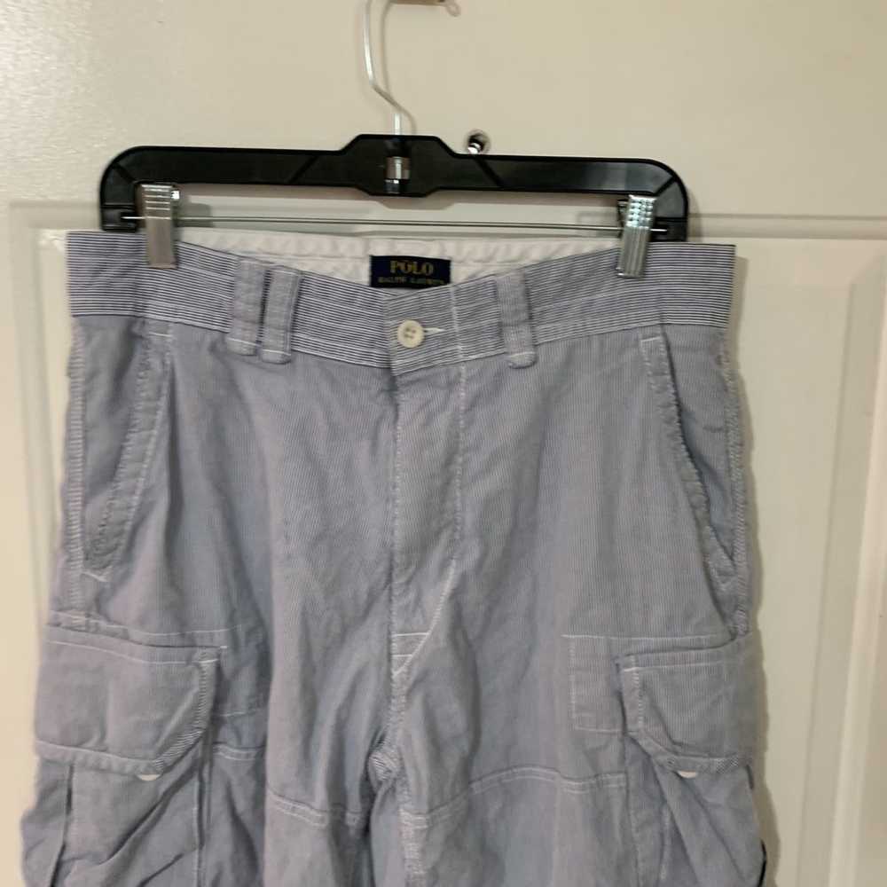 Polo Ralph Lauren Seersucker Cargo shorts - image 5