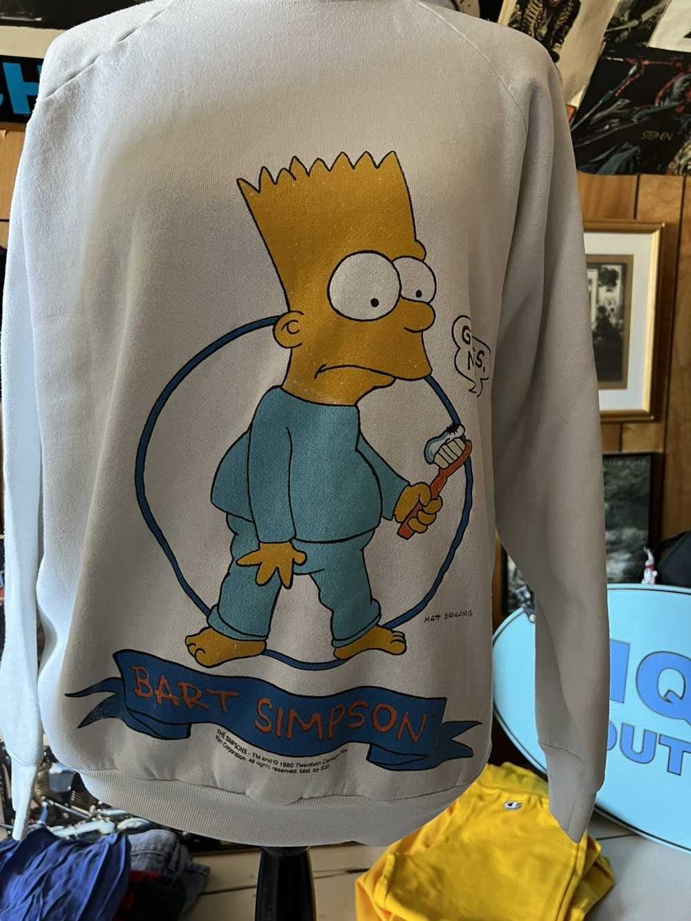 The Simpsons × Vintage Vintage 90s Bart Simpson s… - image 4