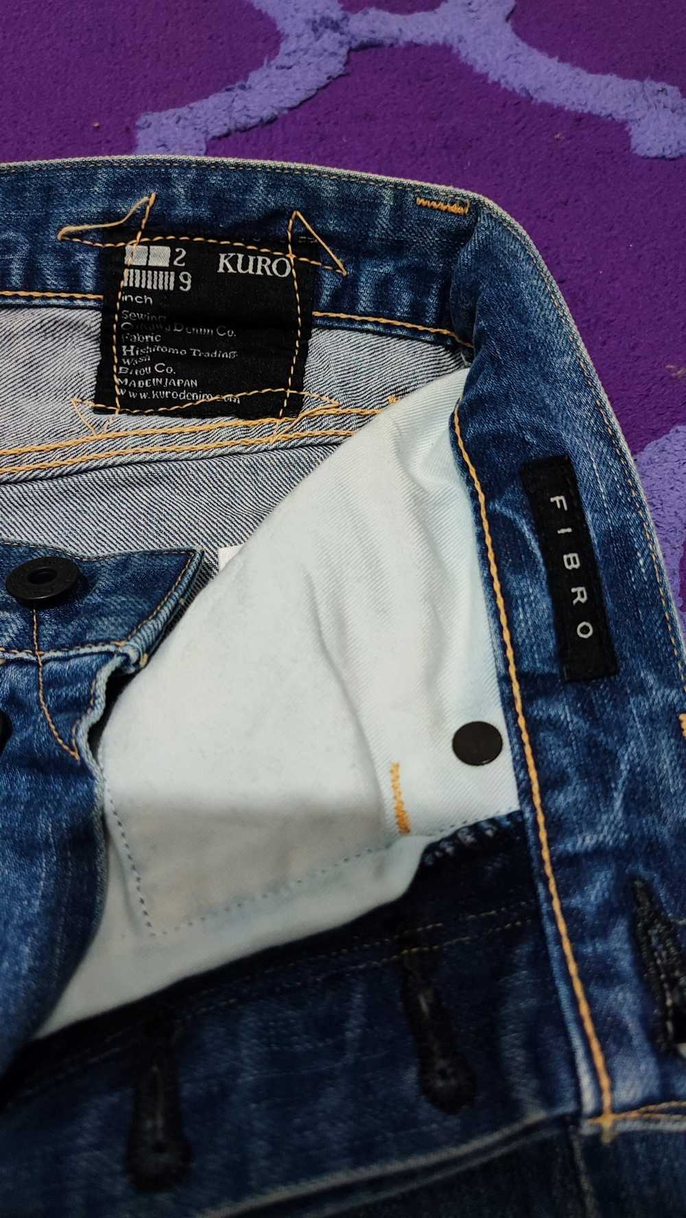 Japanese Brand × Kuro KURO DENIM FIBRO - image 6