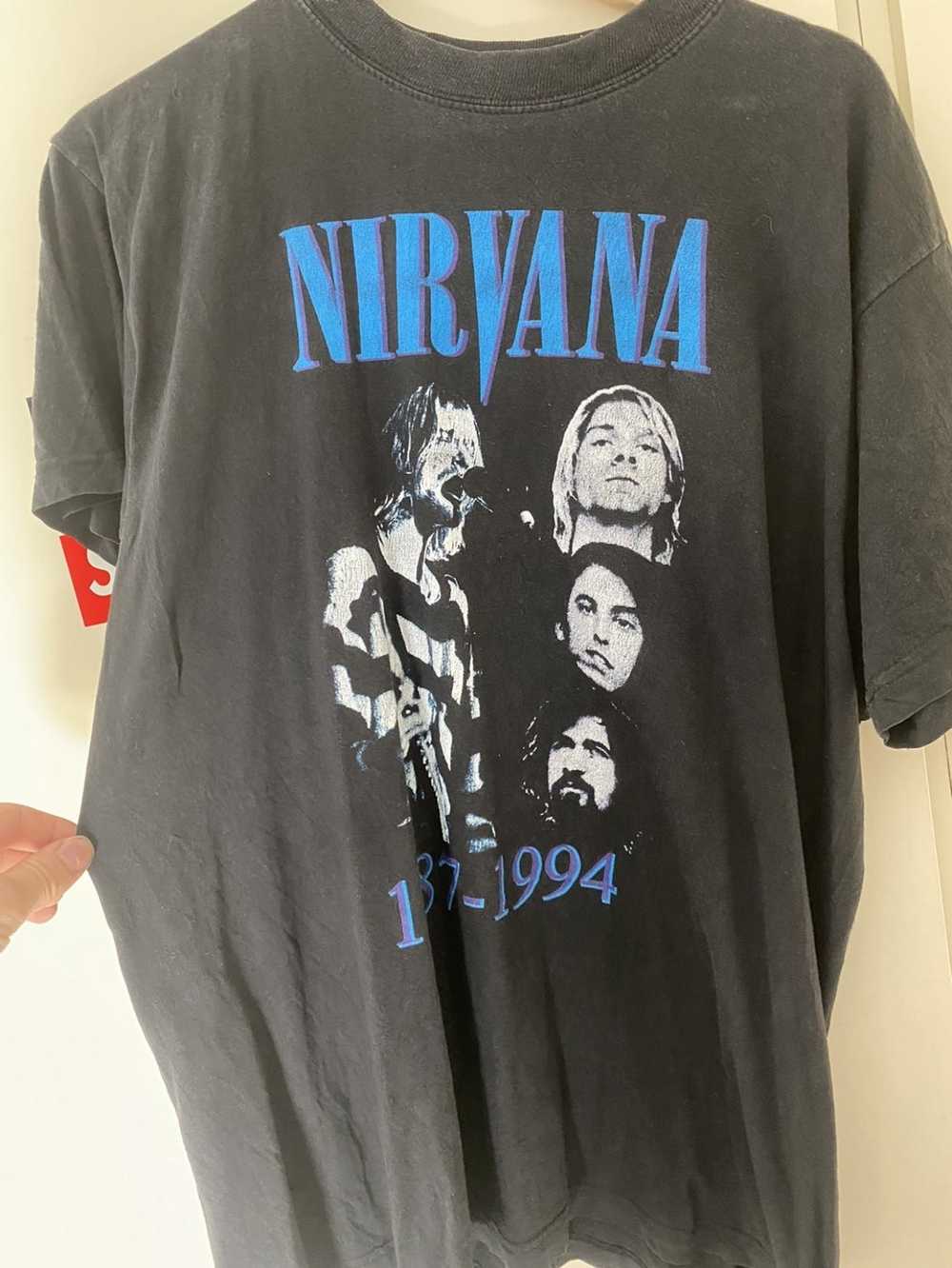 Band Tees × Nirvana × Vintage Vintage 1987 - 1994… - image 1