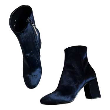 Balenciaga Velvet ankle boots