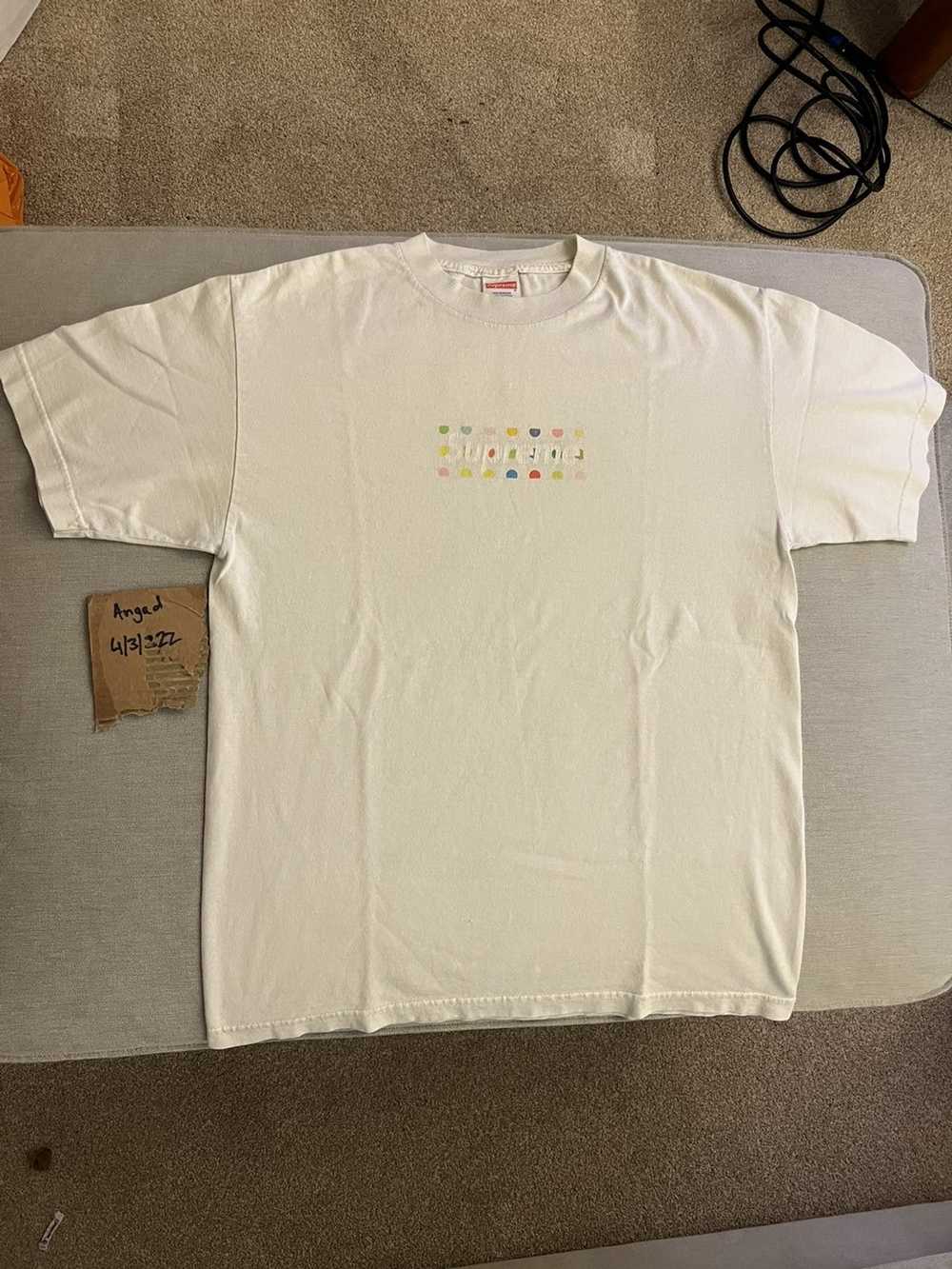 Supreme RARE 2009 Damien Hirst x Supreme box logo tee… - Gem