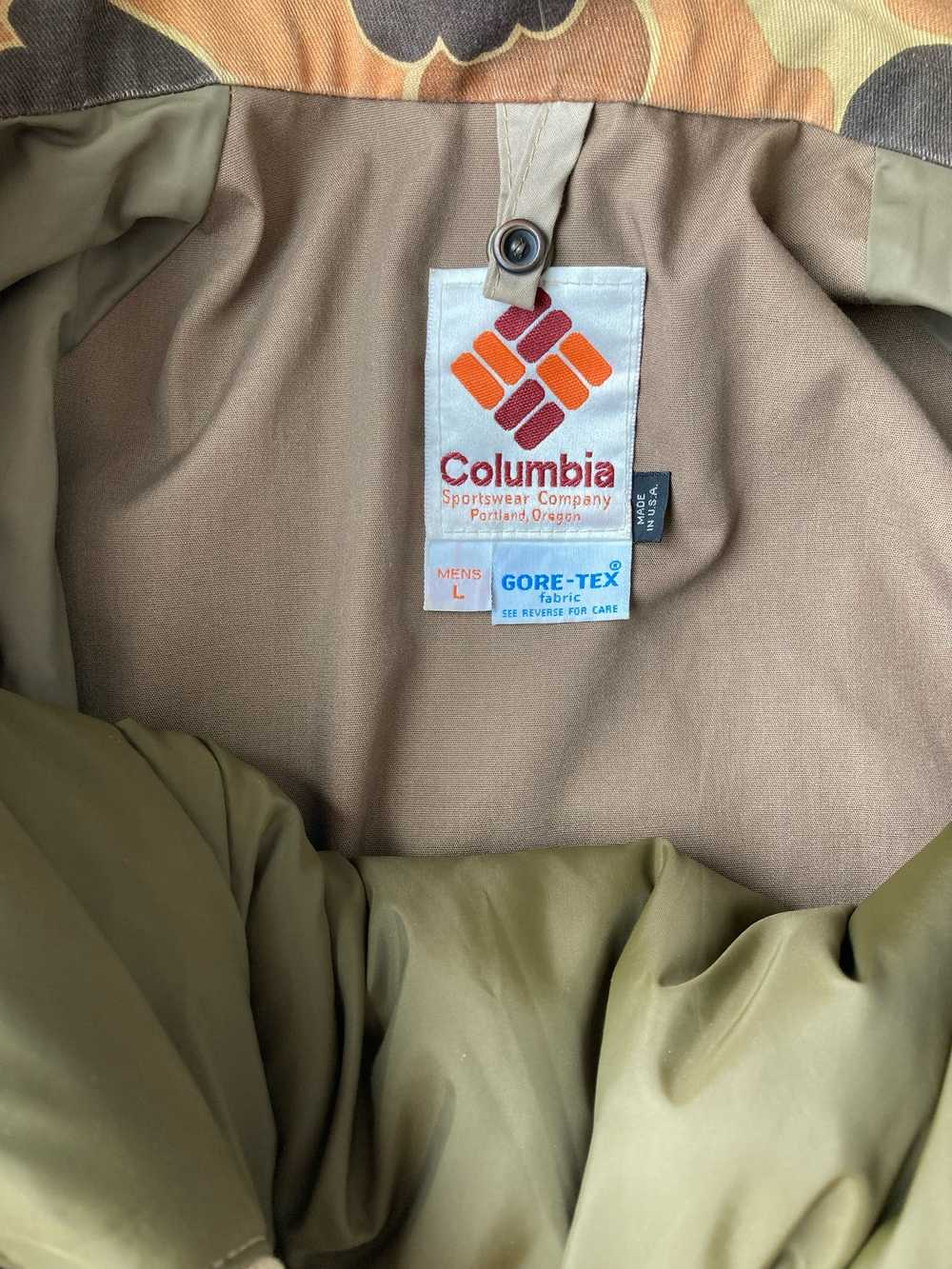 Columbia Coat with Reversible Zip Out Lining 80's… - image 4