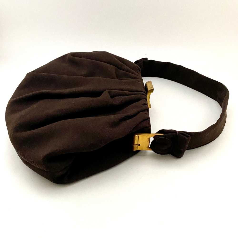 1940s Ingber Brown Handbag - image 6