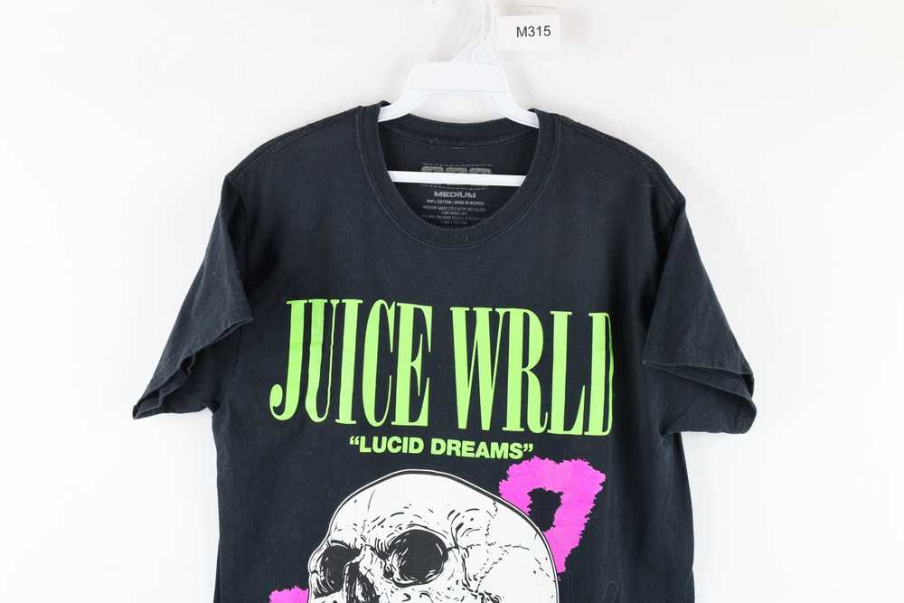 Juice Wrld 999 Basketball Jersey Black Purple Mens Shirt Sz XL Lucid Dreams