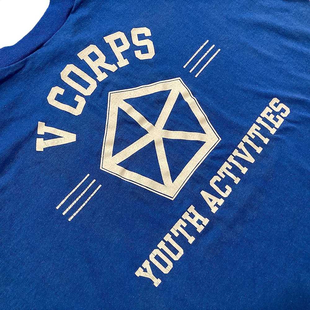 Vintage Vintage 70’s V Corps Youth Activities T-S… - image 3