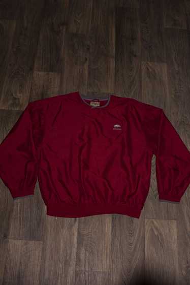 Ncaa × Vintage Y2K Arkansas Razorback Windbreaker