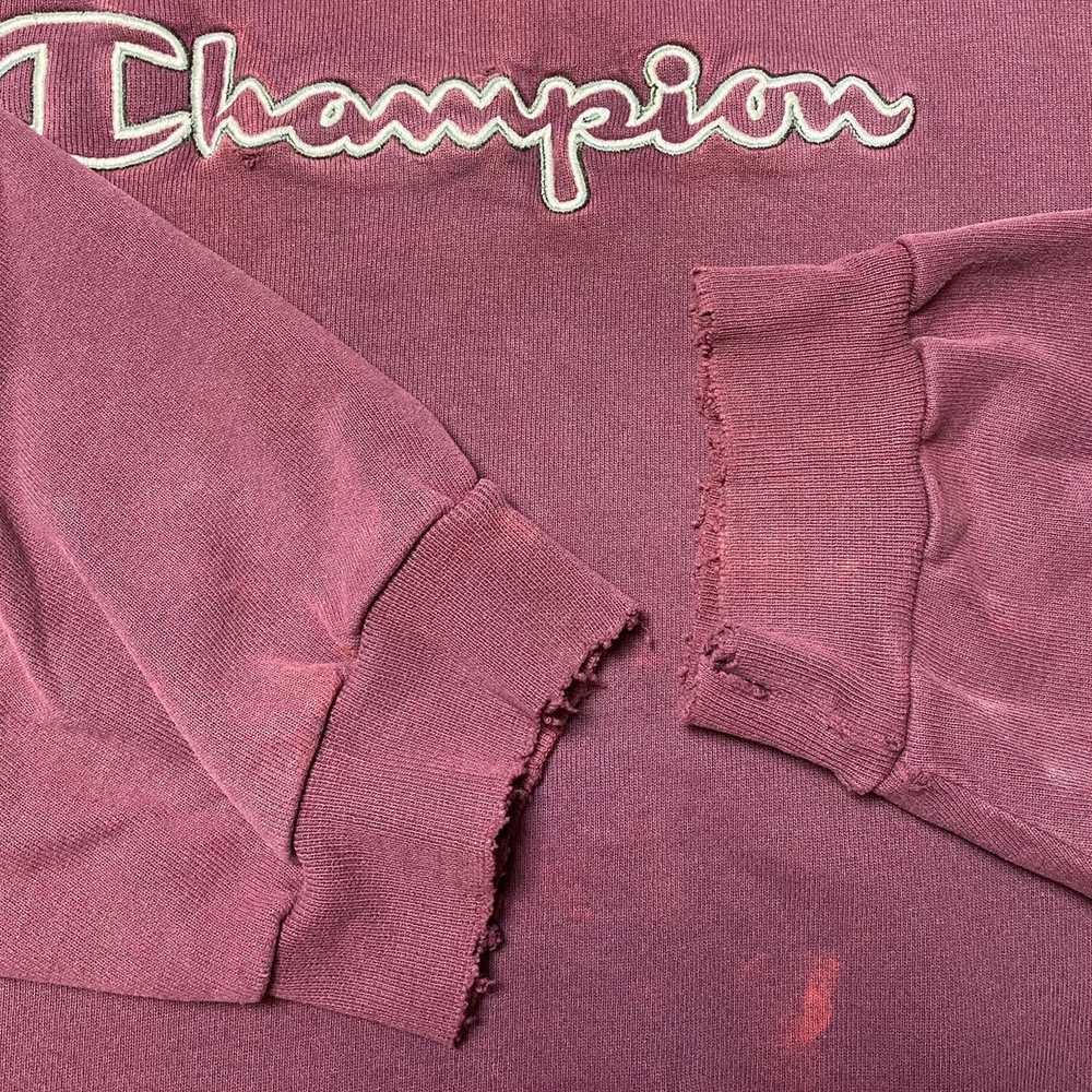 Champion × Vintage Vtg 90s Champion Crewneck Swea… - image 3
