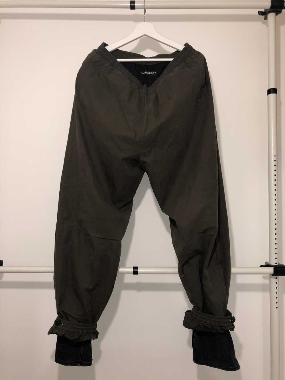 Y/Project Y/PROJECT SS19 DENIM CUFF TRACK PANTS - image 2