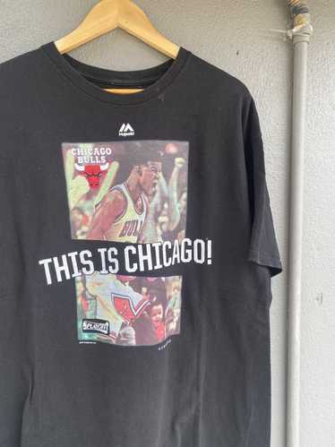 NBA × Rap Tees × Vintage NBA chicago bulls tshirt - image 1