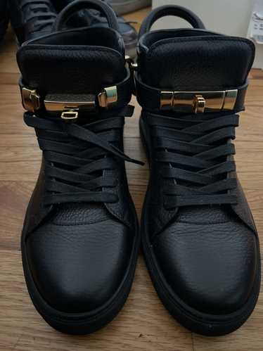 Buscemi Buscemi sneakers black gold lock key