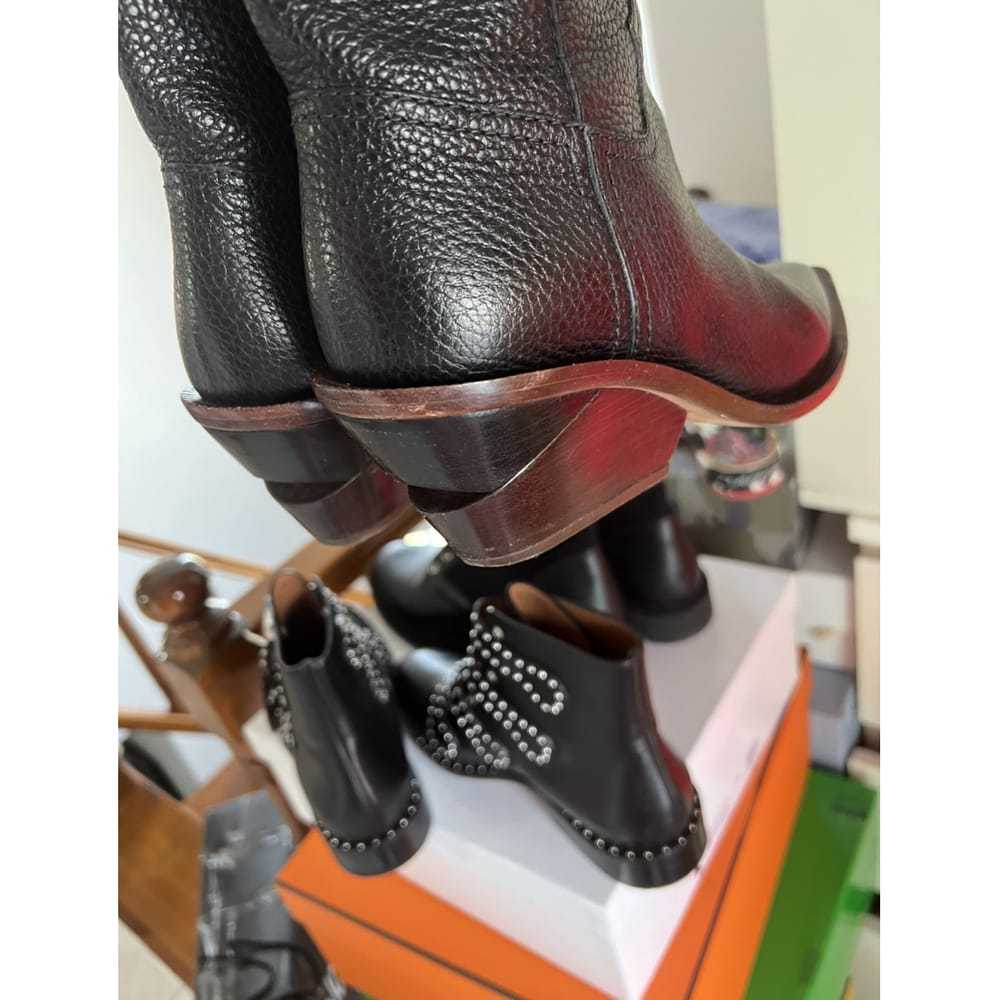 Fendi Cowboy leather ankle boots - image 9