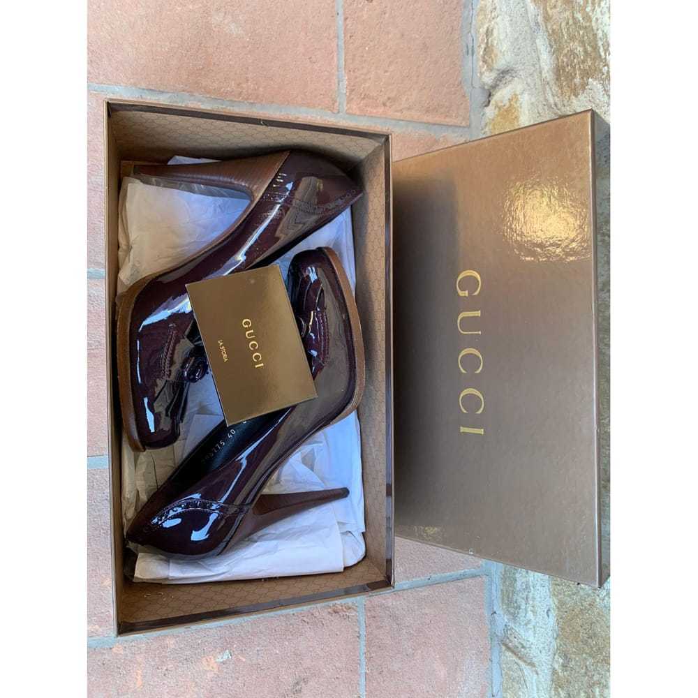 Gucci Marmont patent leather heels - image 4