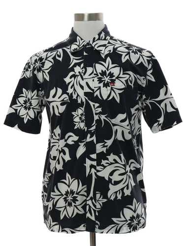 1990's Quicksilver Mens Hawaiian Shirt