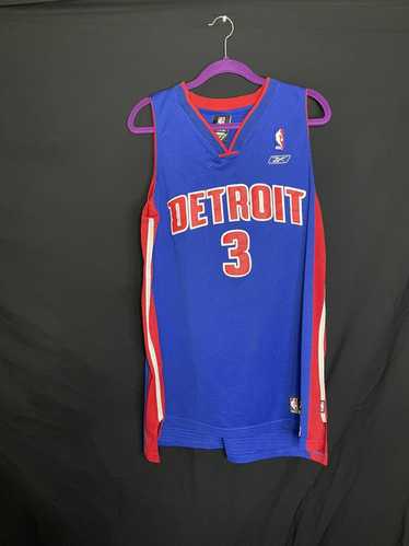 VTG 90s Nike Detroit Pistons Jersey Mens Size XXL Black NBA Basketball