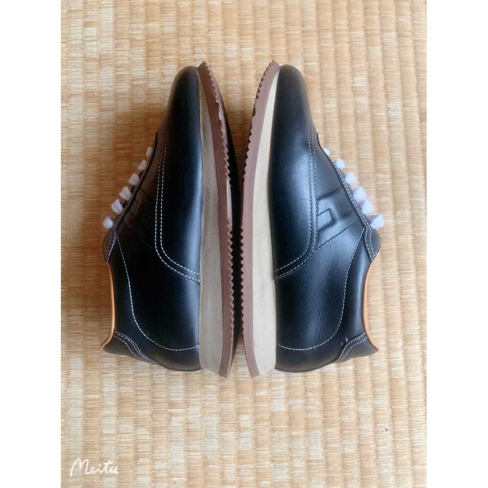 Hermès Leather trainers - image 4