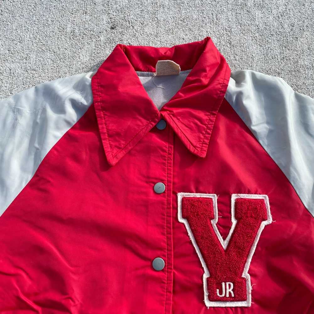 Made In Usa × Varsity Jacket × Vintage 80’s High … - image 4