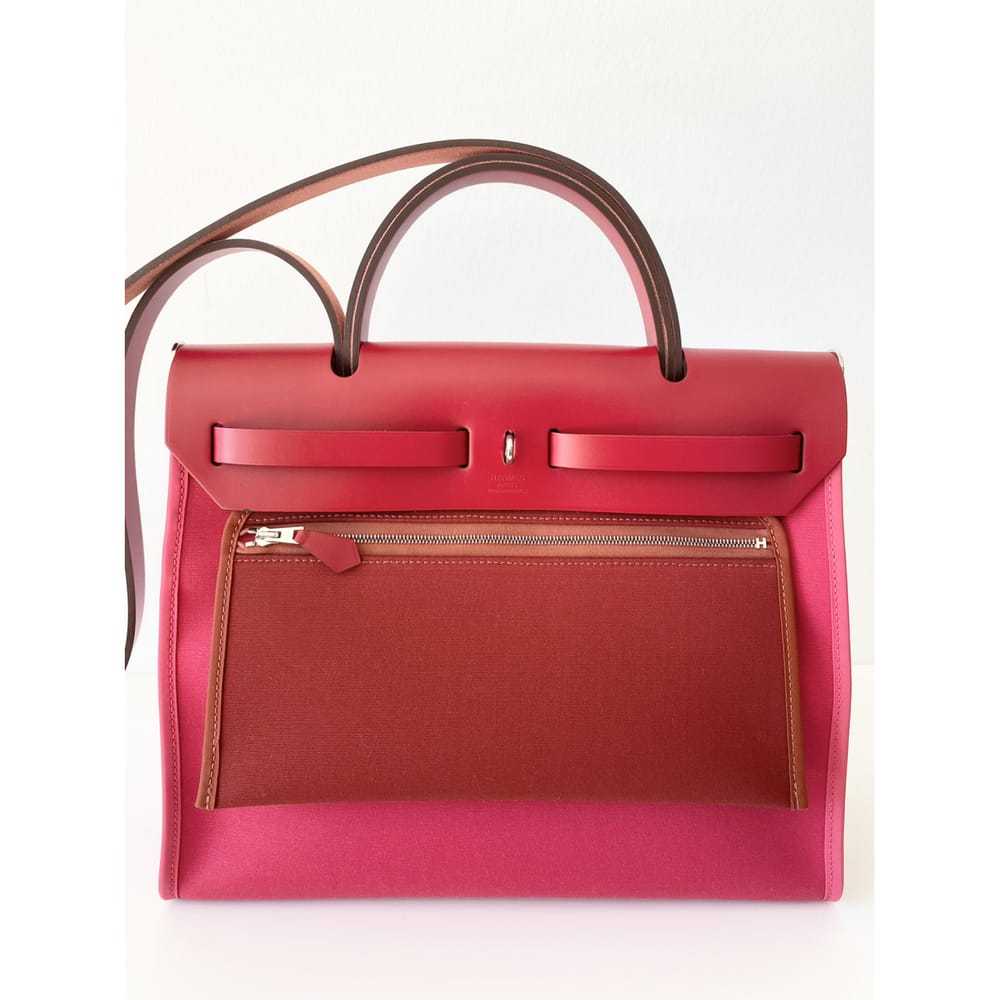 Hermès Herbag cloth handbag - image 2