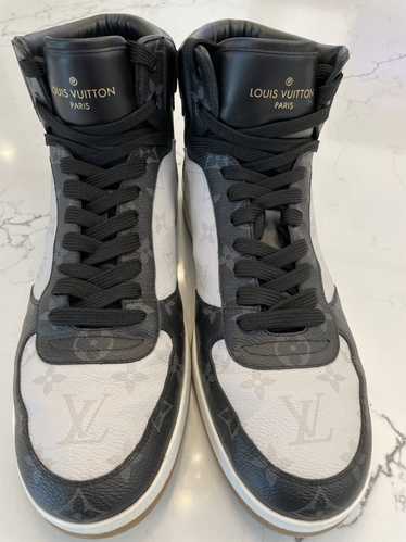 Louis Vuitton Rivoli Sneaker Boot White High Top Sneakers - Sneak