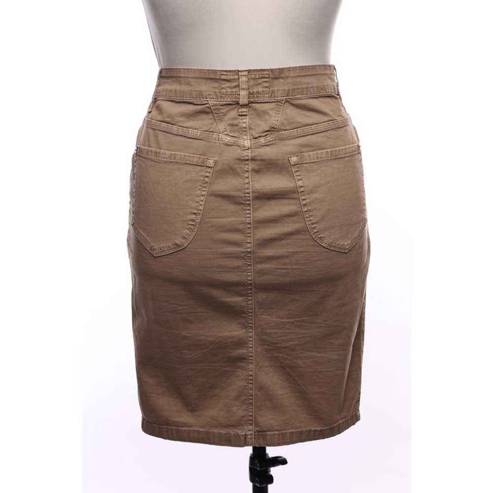 Closed Skirt Cotton in Beige - image 3