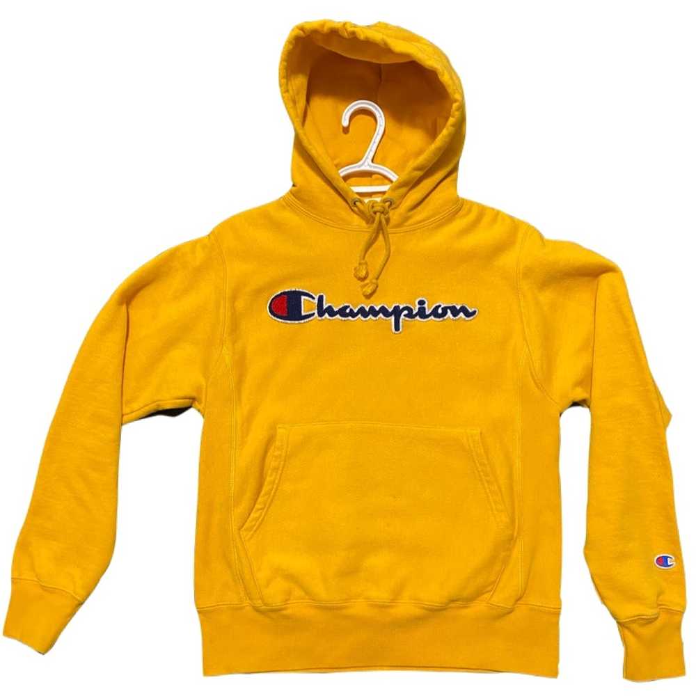 Champion yellow hoodies for men - Sweats & hoodies