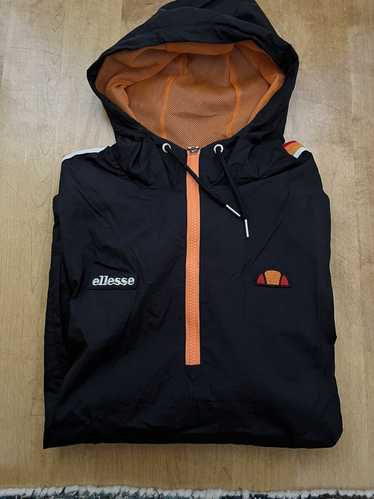 Ellesse ELLESSE BLACK WINDBREAKER 1/2 ZIP