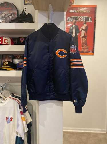 Starter × Vintage Chicago Bears Starter jacket.