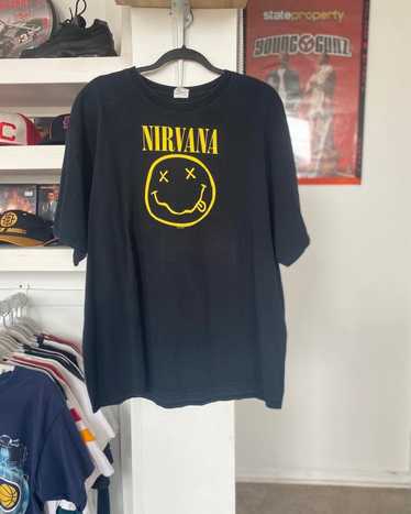 Nirvana × Vintage 2003 Nirvana tee.