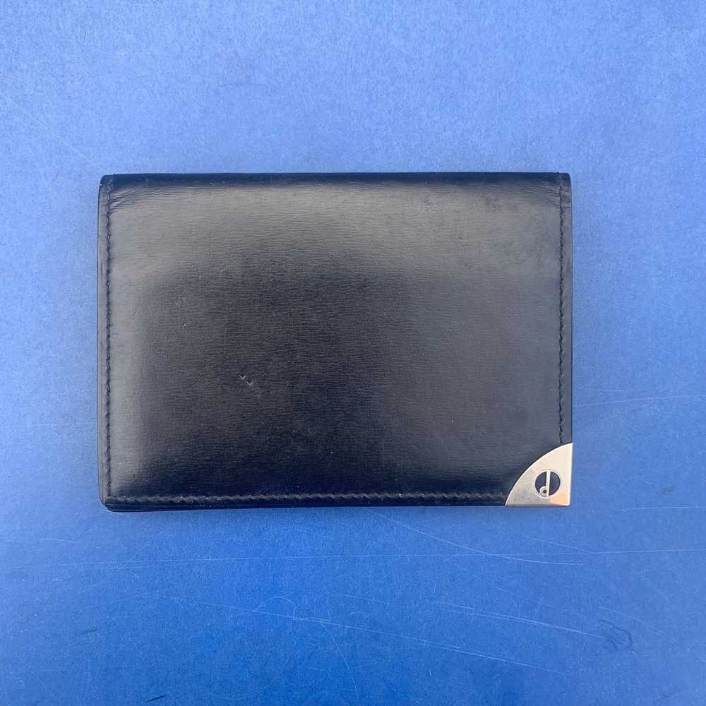 Alfred Dunhill Black Leather Dunhill Wallet - Gem