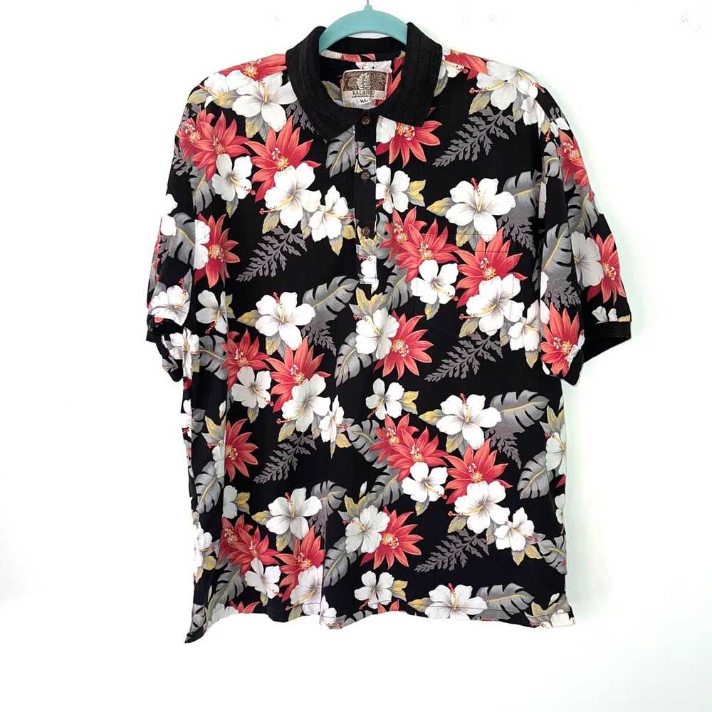 Kalaheo Kalaheo Hawaiian Shirt XL Vintage Floral … - image 10