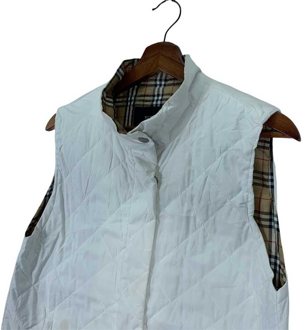 Burberry × Designer Vintage Burberry Quilted Vest… - image 4