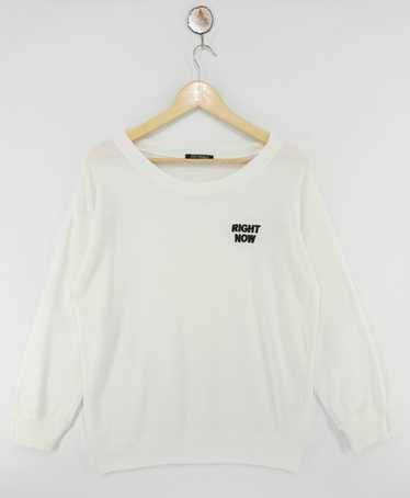 Streetwear × Vintage Right Now Sweatshirt Slightl… - image 1