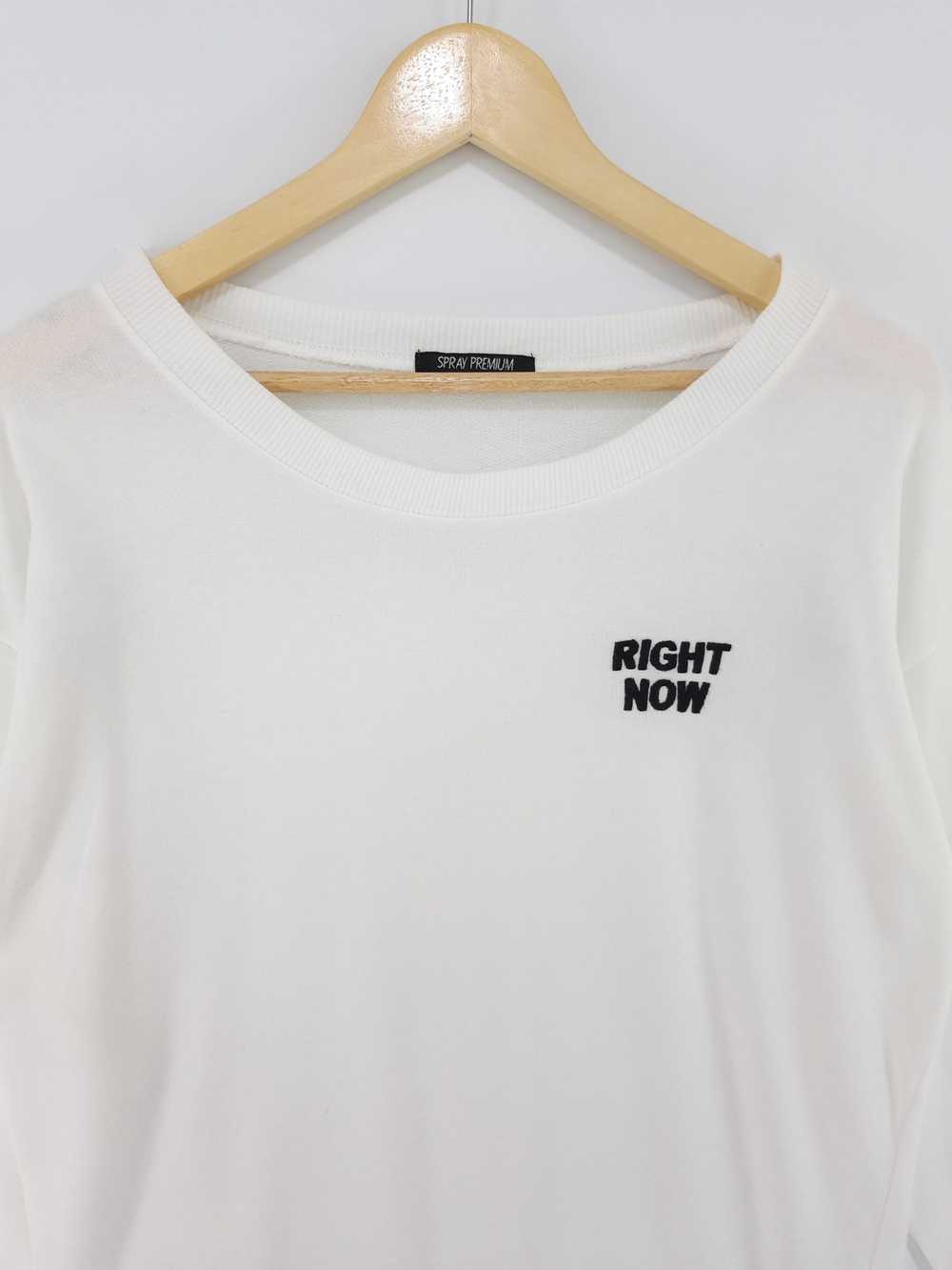 Streetwear × Vintage Right Now Sweatshirt Slightl… - image 5