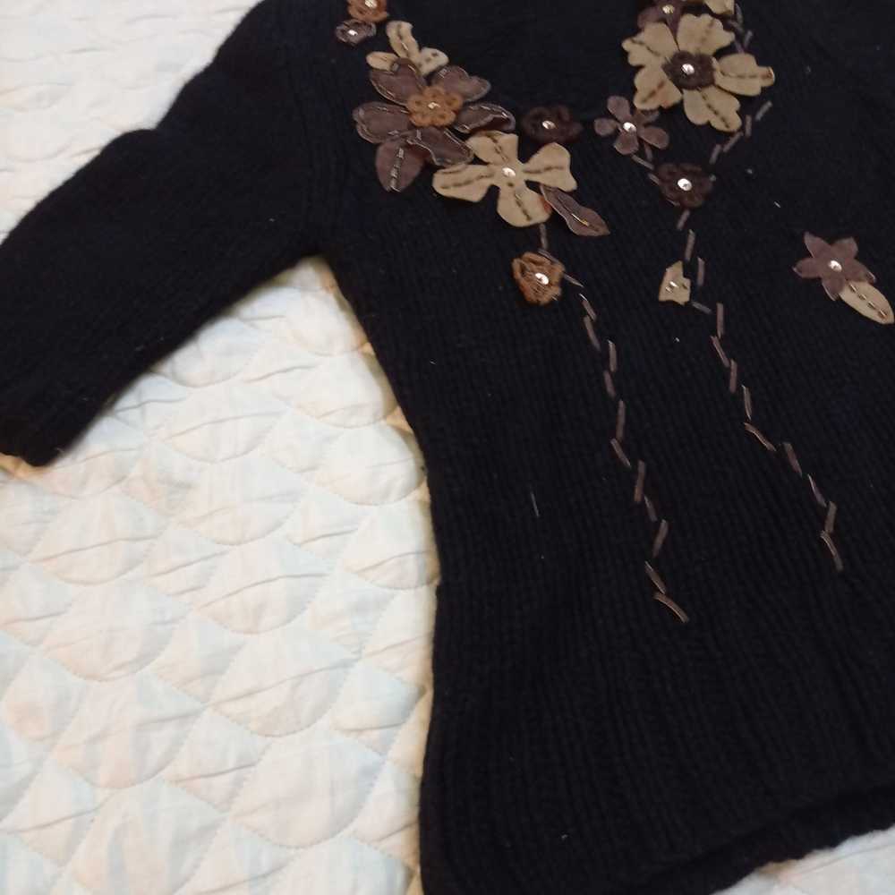 Aran Isles Knitwear × Custom × Streetwear Flowers… - image 8