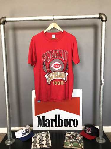 Vintage Cincinnati Reds 1990 World Series Shirt Size Small – Yesterday's  Attic