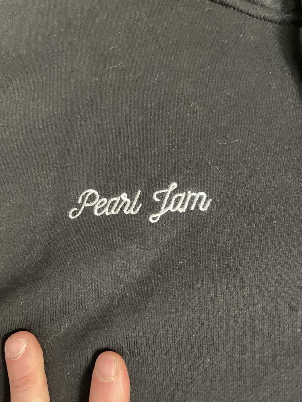 Vintage Pearl Jam Tour Hoodie Zip Jacket Wrigley … - image 4