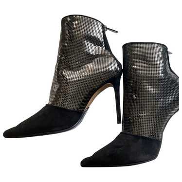 Balmain Glitter ankle boots