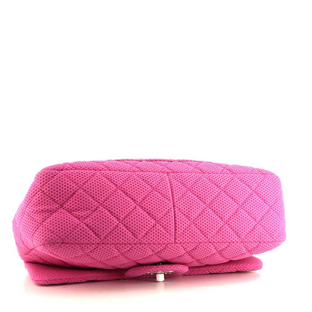 Chanel Timeless shoulder bag in pink canvas Colle… - image 6