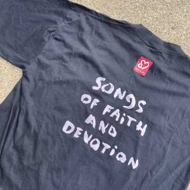 1993 Depeche Mode songs of faith and devotion T-s… - image 1