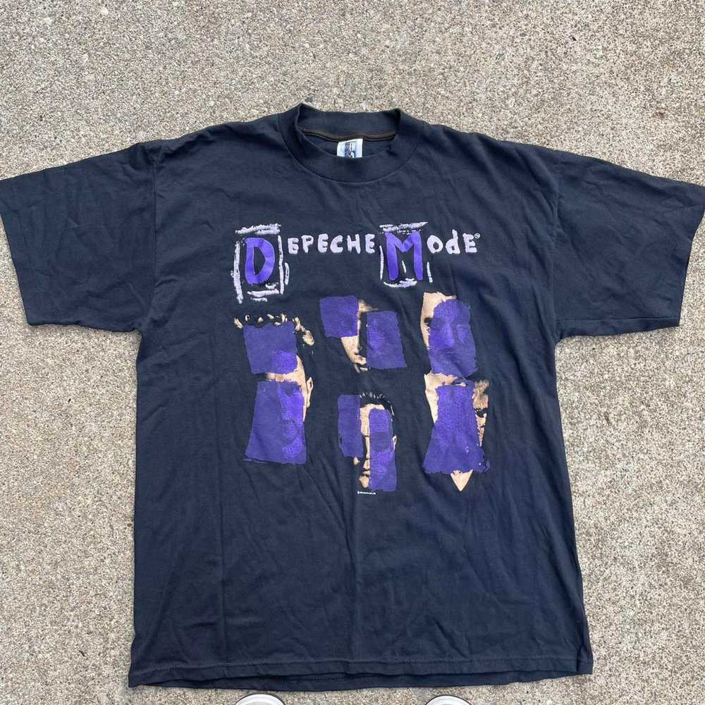 1993 Depeche Mode songs of faith and devotion T-s… - image 2