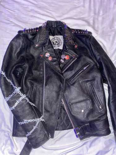 Handmade Black Custom AYP Jacket