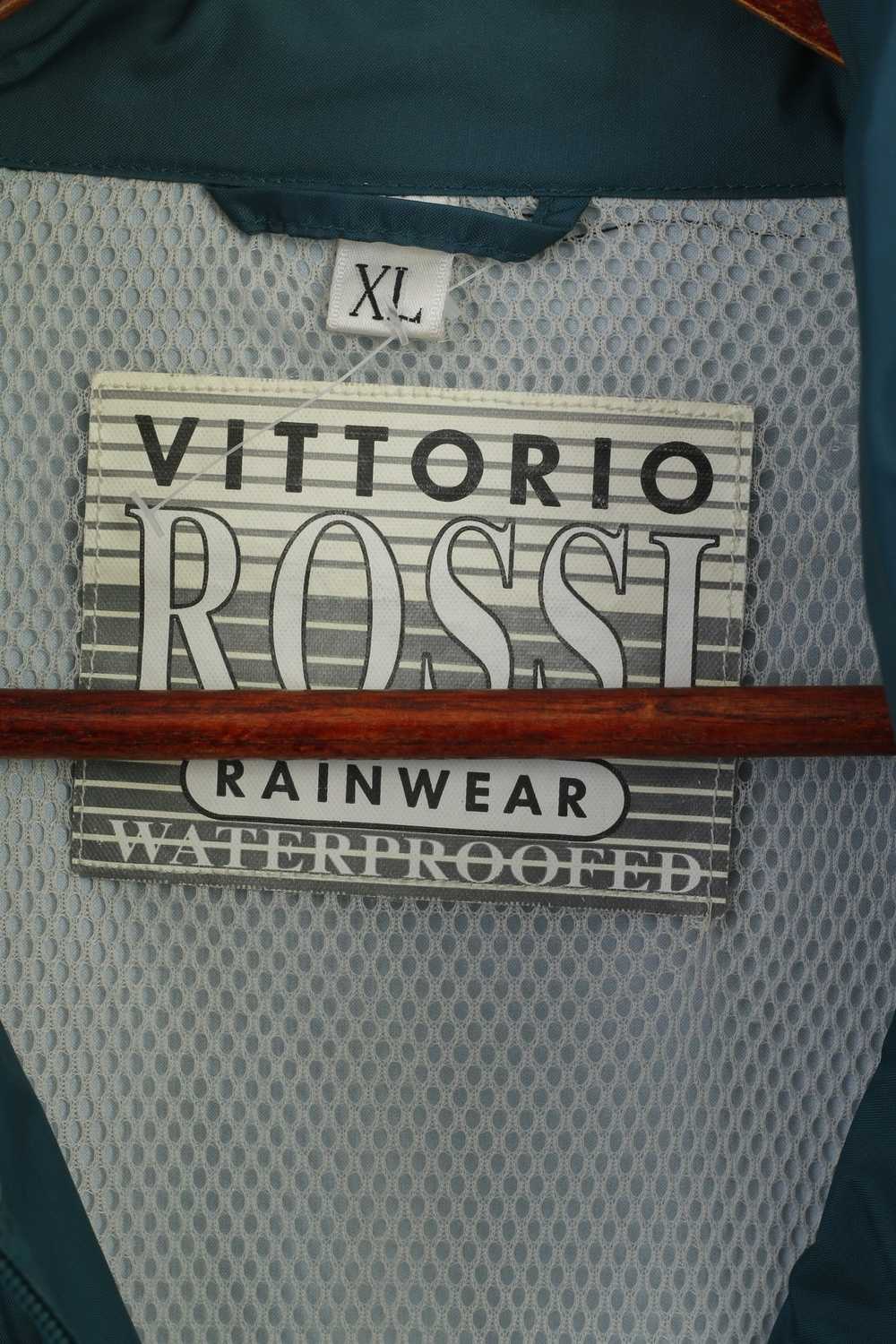 Vintage Vittorio Rossi Rainwear Men XL Jacket Gre… - image 4