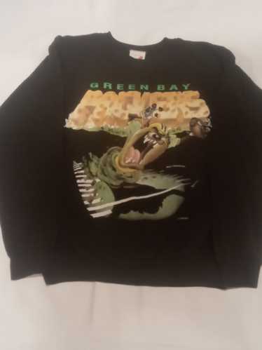 Vintage Starter - Green Bay Packers Embroidered Crew Neck Sweatshirt 1990s Small Youth