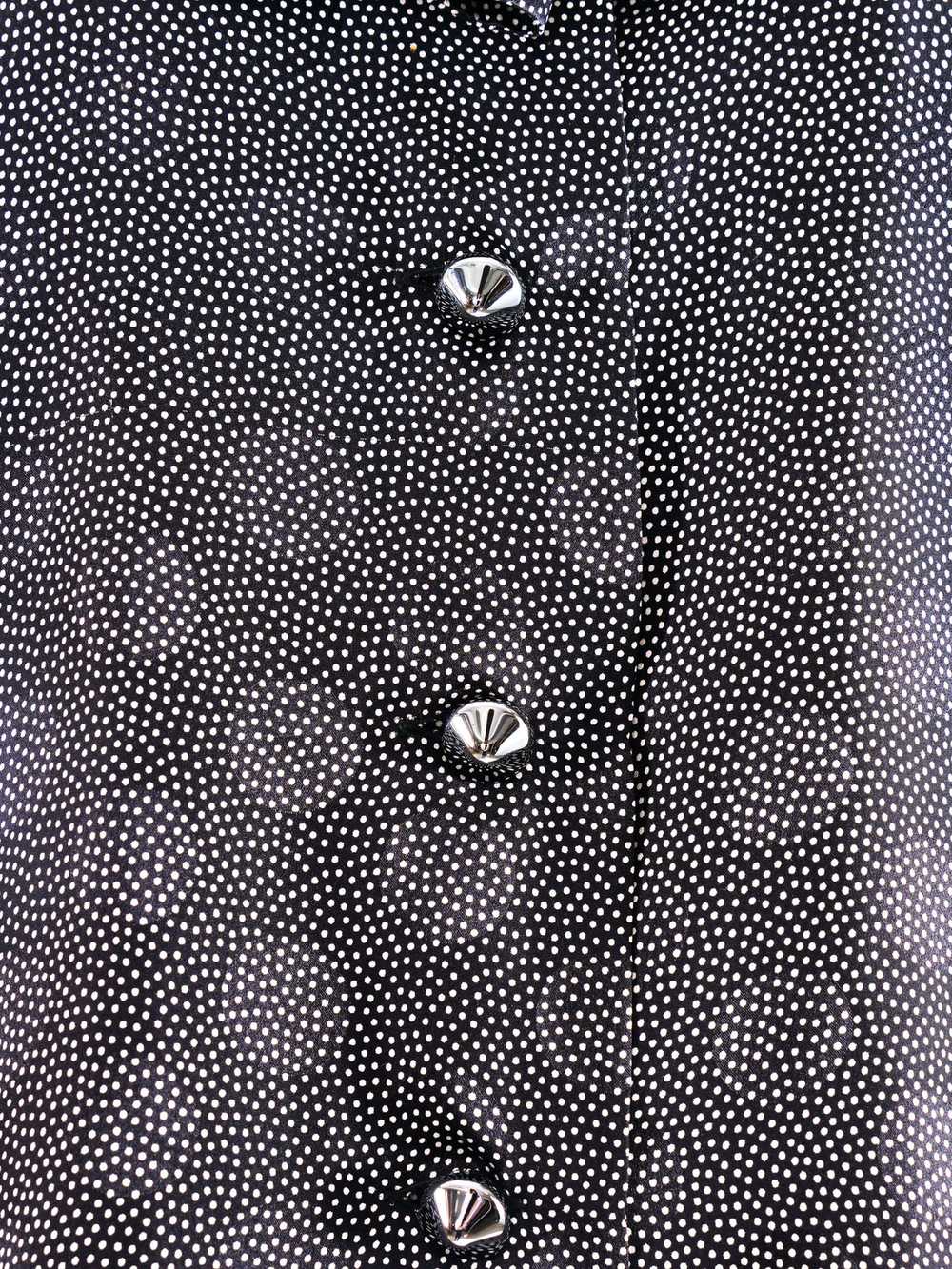 Givenchy Dot Printed Silk Top - image 2